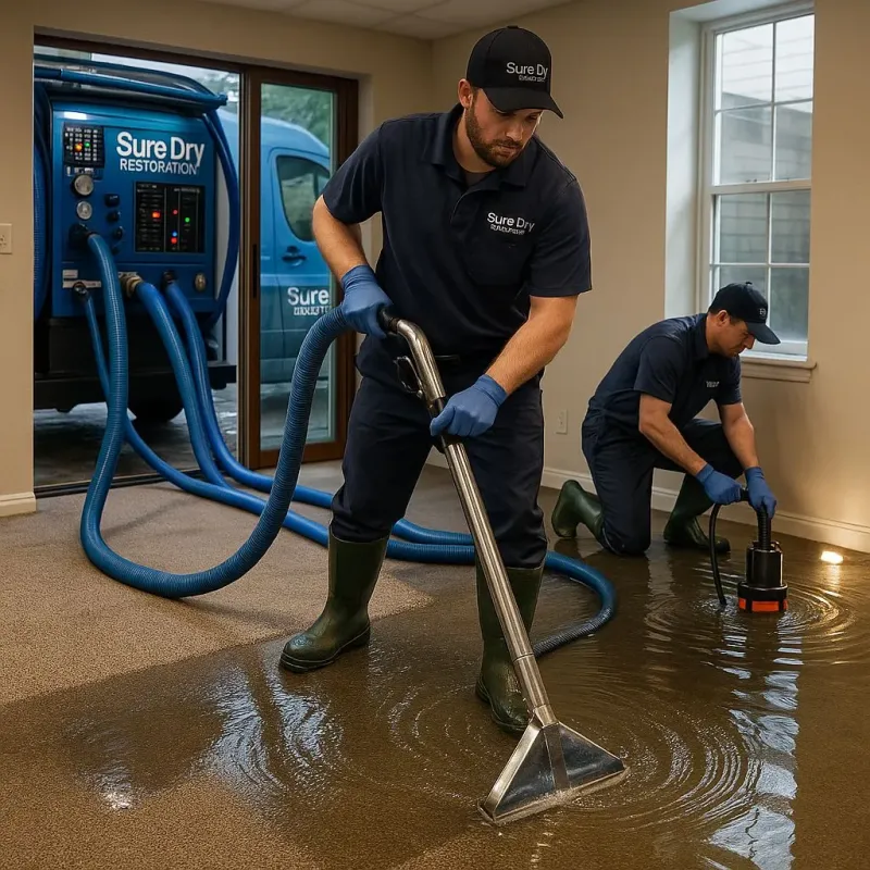 Water Extraction and Removal process in Diamond Springs, CA